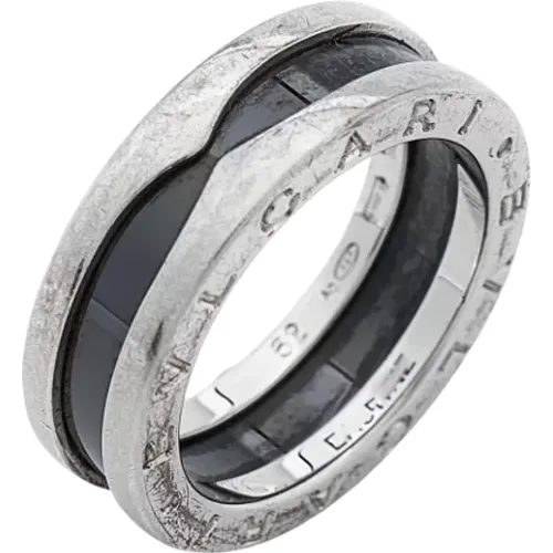 Pre-owned Jewellery, female, , Size: ONE SIZE Pre-owned White Gold rings - Bvlgari Vintage - Modalova