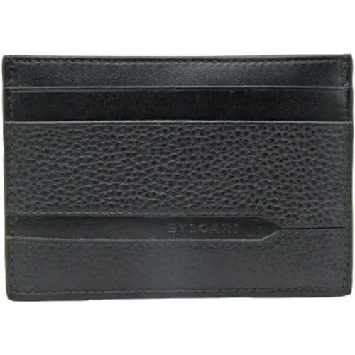 Pre-owned Leather wallets , female, Sizes: ONE SIZE - Bvlgari Vintage - Modalova