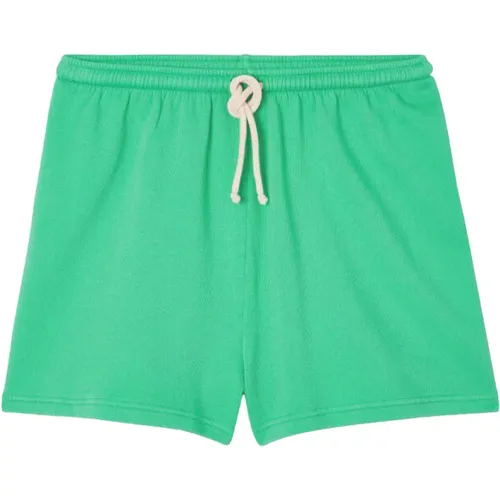 Grüne Hapylife Shorts , Damen, Größe: S - American vintage - Modalova