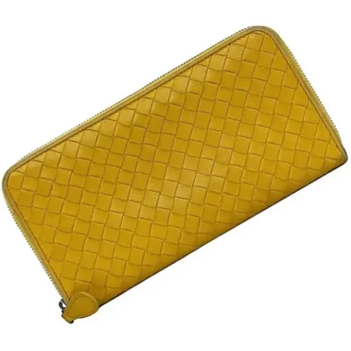 Pre-owned Wallets, female, , Size: ONE SIZE Pre-owned Fabric wallets - Bottega Veneta Vintage - Modalova