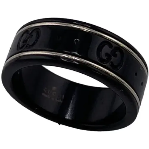 Pre-owned Jewellery, female, , Size: ONE SIZE Pre-owned Silver rings - Gucci Vintage - Modalova