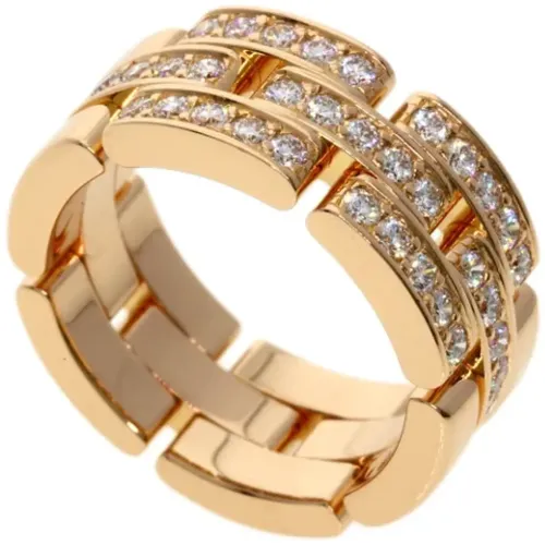 Pre-owned Rose Gold rings , female, Sizes: ONE SIZE - Cartier Vintage - Modalova