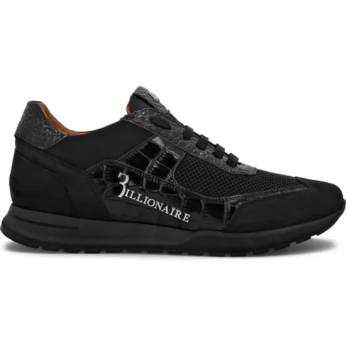 Leather Casual Trainers , male, Sizes: 10 UK, 8 UK, 11 UK - Billionaire - Modalova