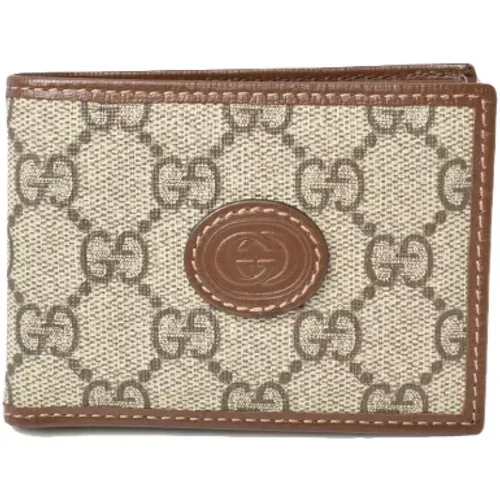 Pre-owned Canvas wallets , female, Sizes: ONE SIZE - Gucci Vintage - Modalova