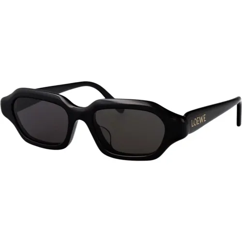 Sunglasses, female, , Size: ONE SIZE Acetate Frame Sunglasses - Loewe - Modalova