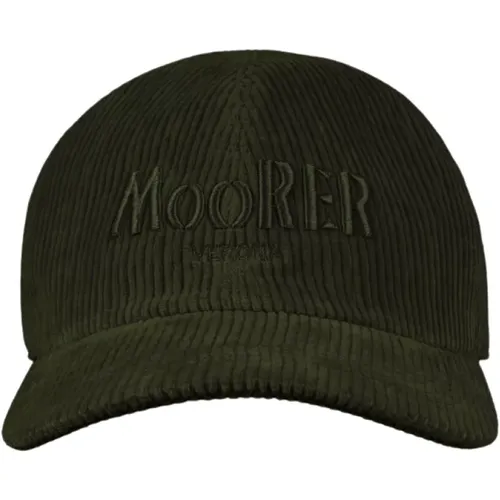 Baseball-Stil Hut mit Logo Moorer - Moorer - Modalova