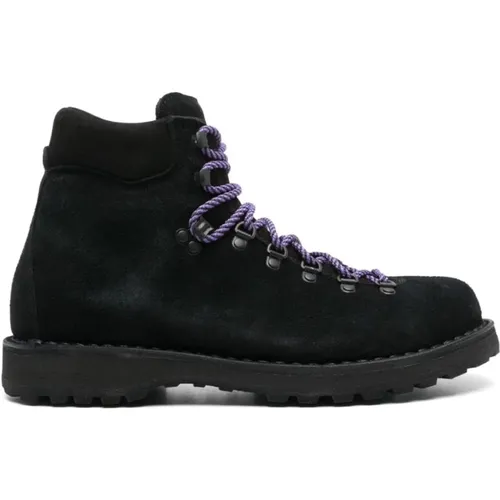 Suede Lace-Up Ankle Boots , male, Sizes: 8 UK, 7 UK, 9 UK, 10 UK - Diemme - Modalova