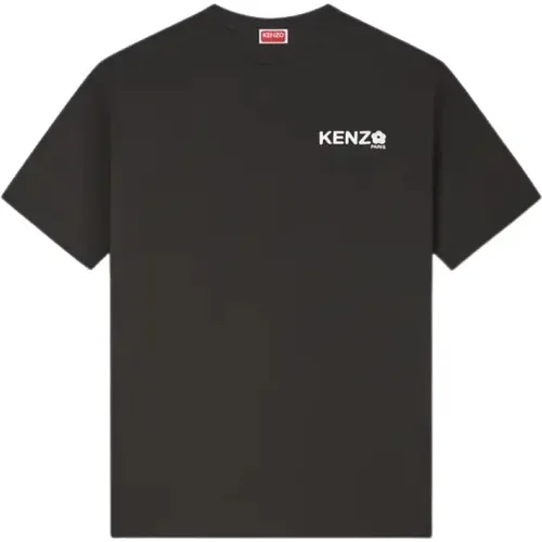 Lässiges Baumwoll T-Shirt , Herren, Größe: L - Kenzo - Modalova