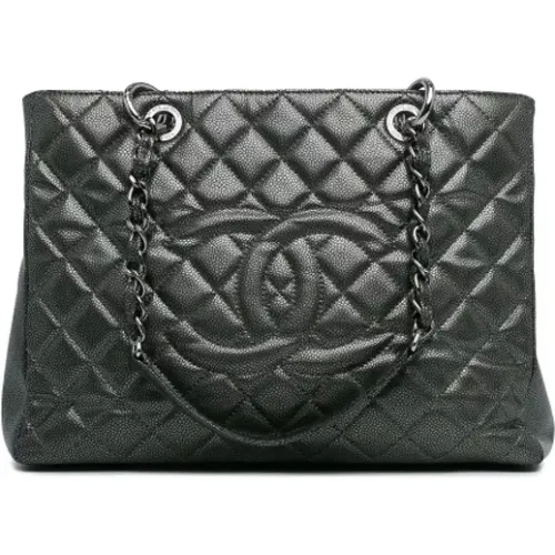 Pre-owned Tote Bags, female, , Size: ONE SIZE Pre-owned Leather totes - Chanel Vintage - Modalova