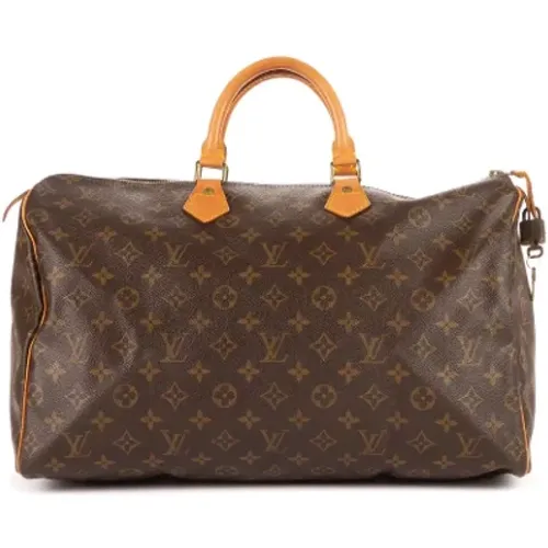 Pre-owned Coated canvas handbags , female, Sizes: ONE SIZE - Louis Vuitton Vintage - Modalova