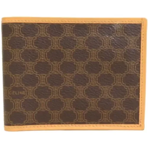 Pre-owned Wallets, male, , Size: ONE SIZE Pre-owned Fabric wallets - Celine Vintage - Modalova