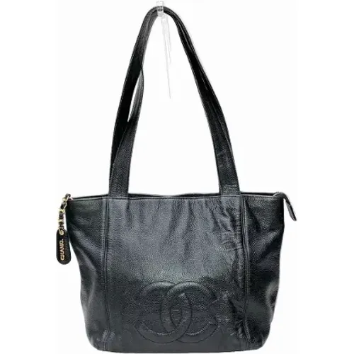 Pre-owned Tote Bags, female, , Size: ONE SIZE Pre-owned Leather chanel-bags - Chanel Vintage - Modalova