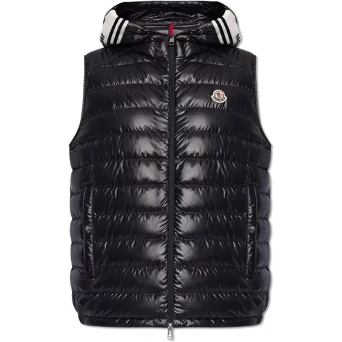 Clay quilted vest , male, Sizes: L, XL, 2XL - Moncler - Modalova