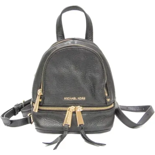 Pre-owned Leather backpacks , female, Sizes: ONE SIZE - Michael Kors Pre-owned - Modalova