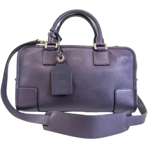 Pre-owned Cross Body Bags, female, , Size: ONE SIZE Pre-owned Leather handbags - Loewe Pre-owned - Modalova