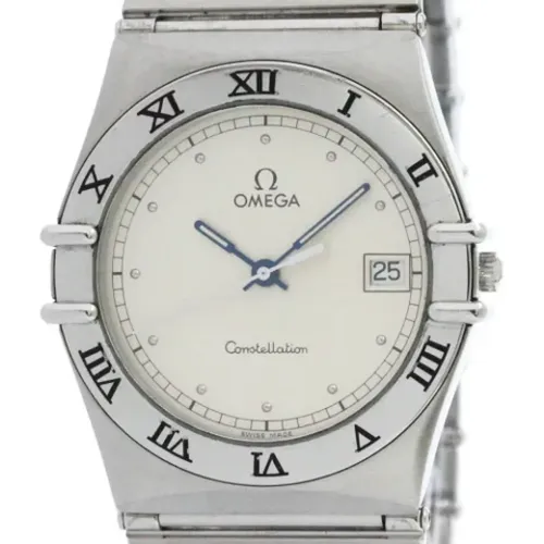 Pre-owned Watches, female, , Size: ONE SIZE Pre-owned Stainless Steel watches - Omega Vintage - Modalova