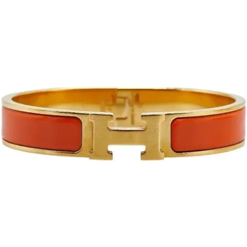 Pre-owned Jewellery, female, , Size: ONE SIZE Pre-owned Metal bracelets - Hermès Vintage - Modalova