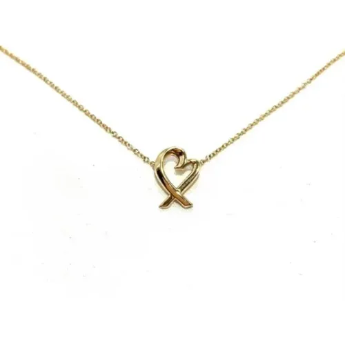 Pre-owned Jewellery, female, , Size: ONE SIZE Pre-owned Metal necklaces - Tiffany & Co. Pre-owned - Modalova