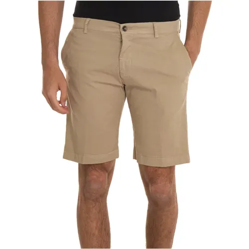 Baumwoll-Bermuda-Shorts mit Schneiderventil , Herren, Größe: 4XL - Berwich - Modalova