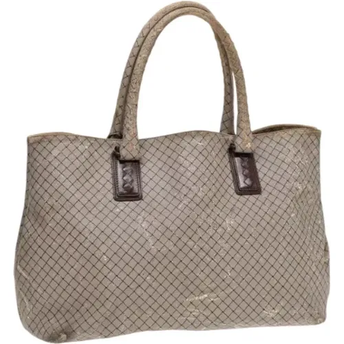 Pre-owned Canvas totes , female, Sizes: ONE SIZE - Bottega Veneta Vintage - Modalova