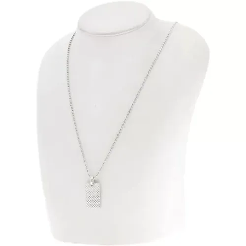 Pre-owned Jewellery, female, , Size: ONE SIZE Pre-owned Silver necklaces - Tiffany & Co. Pre-owned - Modalova