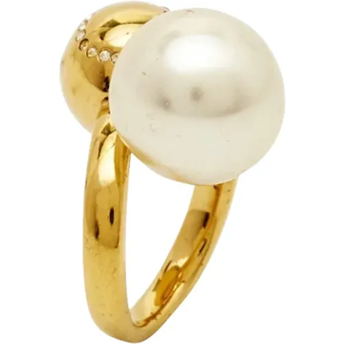 Pre-owned Gold rings , female, Sizes: ONE SIZE - Carolina Herrera Pre-owned - Modalova