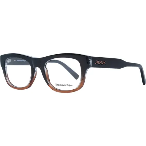 Glasses, male, , Size: ONE SIZE Men Optical Frames - Ermenegildo Zegna - Modalova