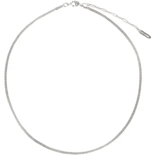 Eleganter Silberanhänger Halskette , Damen, Größe: ONE Size - Malababa - Modalova