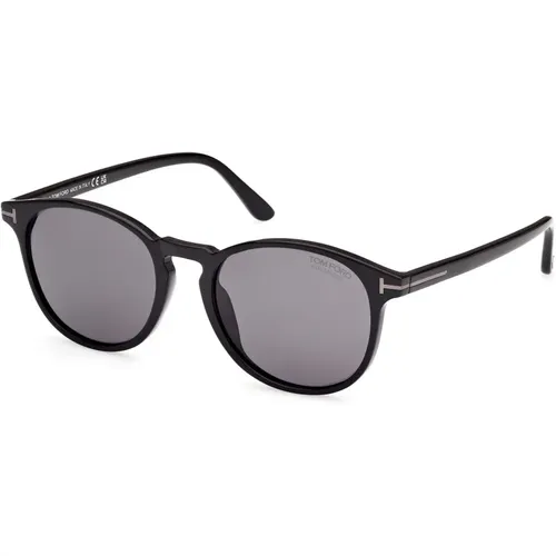 Schwarze Sonnenbrille Ft1097-N Lewis - Tom Ford - Modalova