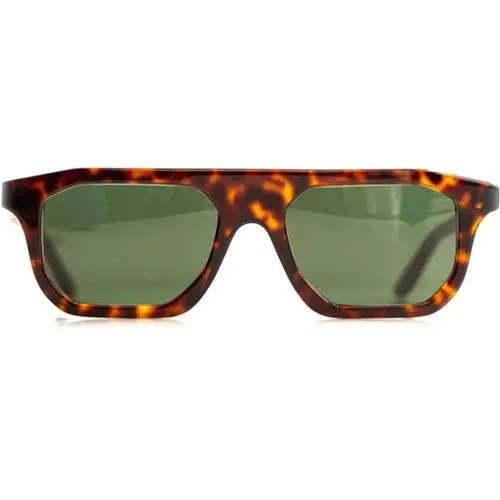 Handcrafted Urus Sunglasses , unisex, Sizes: ONE SIZE - Eleventy - Modalova