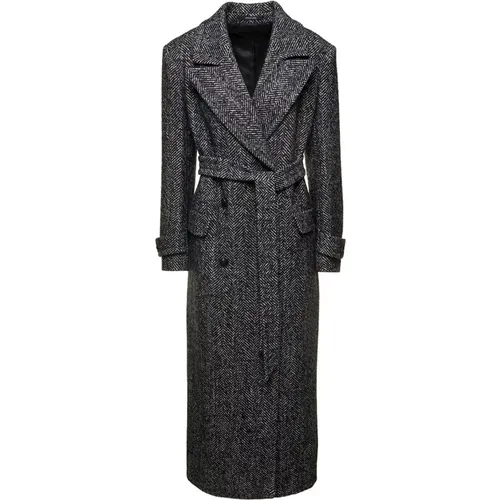 Julia Long Coat - Stylish and Sophisticated , female, Sizes: 2XS - Tagliatore - Modalova