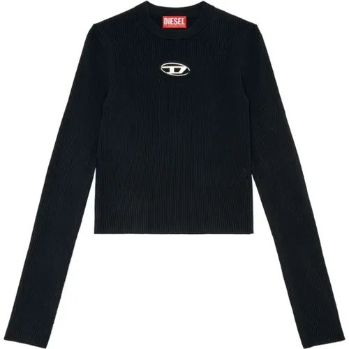 Sweatshirt Aw24 Womens Clothing , female, Sizes: M, S, L, XS - Diesel - Modalova