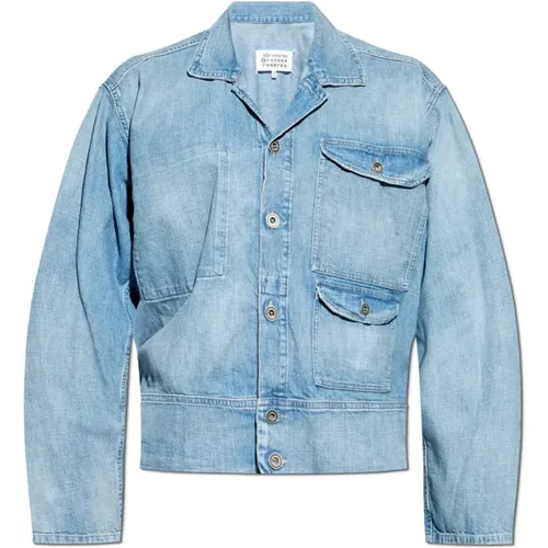 Denim Jackets, male, , Size: 2XS Light Denim Jacket - Maison Margiela - Modalova