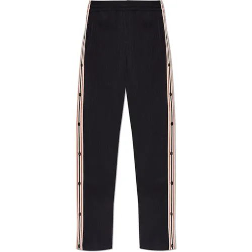 Wide Trousers, male, , Size: XL Pants with side stripes - Golden Goose - Modalova