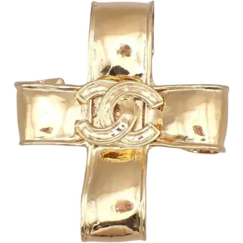 Pre-owned Jewellery, unisex, , Size: ONE SIZE Pre-owned Gold chanel-jewelry - Chanel Vintage - Modalova