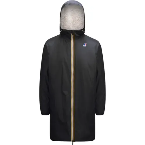 Eiffel 3.0 Sherpa Gefütterter Regenmantel , unisex, Größe: L - K-way - Modalova