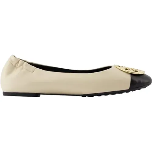 Leather flats , female, Sizes: 3 UK - TORY BURCH - Modalova