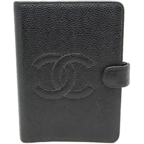 Pre-owned Accessories, female, , Size: ONE SIZE Pre-owned Leather wallets - Chanel Vintage - Modalova