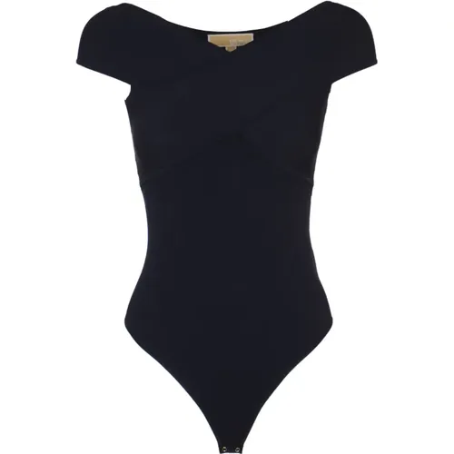 Eco Criss Cross Bodysuit , female, Sizes: XS - Michael Kors - Modalova