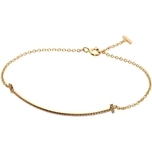 Pre-owned Rose Gold bracelets , female, Sizes: ONE SIZE - Tiffany & Co. Pre-owned - Modalova