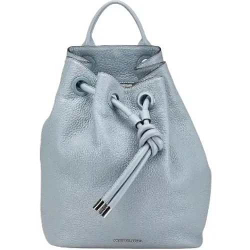 Pre-owned Backpacks, female, , Size: ONE SIZE Pre-owned Leather Backpack - Michael Kors Pre-owned - Modalova