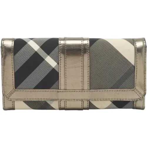 Pre-owned Wallets, female, , Size: ONE SIZE Pre-owned Nylon wallets - Burberry Vintage - Modalova