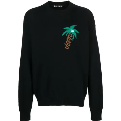 Knitted Sweater , male, Sizes: S, XL - Palm Angels - Modalova