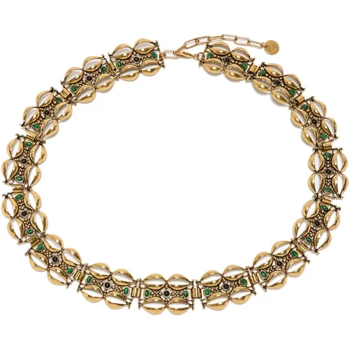 Belts, female, , Size: 80 CM Bijoux Buckle Belt - Maliparmi - Modalova