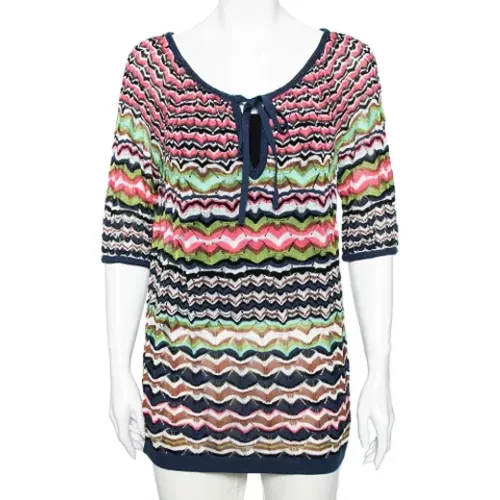 Pre-owned Shirts & Blouses, female, , Size: M Pre-owned Knit tops - Missoni Pre-owned - Modalova