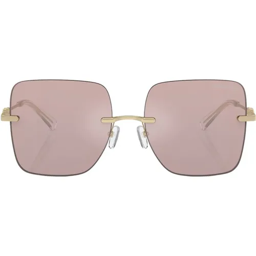 Sunglasses, unisex, , Size: 55 MM Square Sunglasses Quebec Mk1150 1014Vs - Michael Kors - Modalova