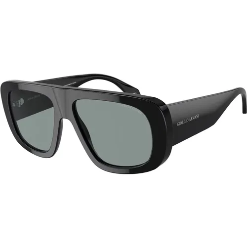 Sonnenbrille Ar8183 Schwarz Graue Gläser - Giorgio Armani - Modalova