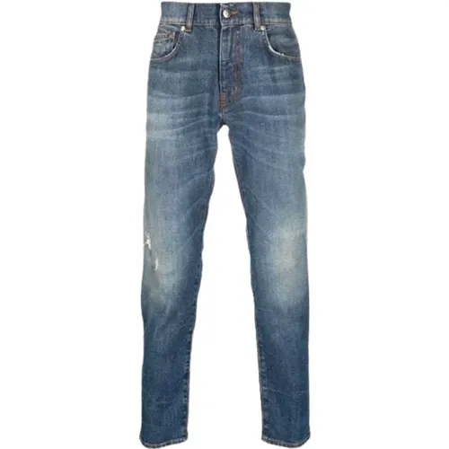Slim-Fit Denim Jeans , Herren, Größe: W36 - John Richmond - Modalova