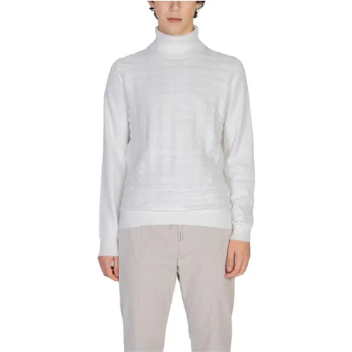 Turtlenecks, male, , Size: L Turtleneck Knit Sweater - Antony Morato - Modalova