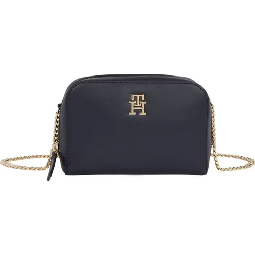 Blaue Cross Body Tasche , Damen, Größe: ONE Size - Tommy Hilfiger - Modalova